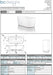 BC Designs Viado Acrylic Freestanding Bath, Double Ended Bath, Polished White, 1680x740mm spec