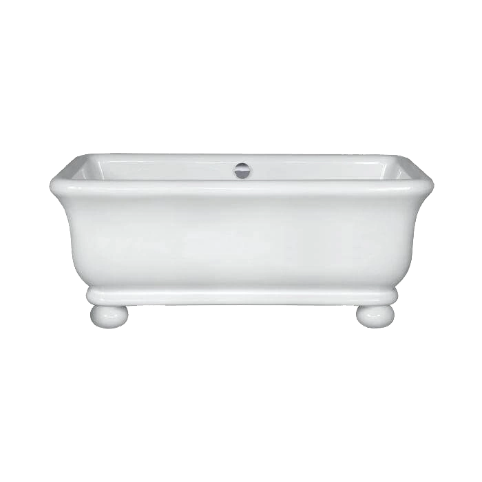 BC Designs Senator Cian Freestanding Bath, 1800mm x 840mm BAB045 with feet
