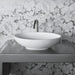 BC Designs Tasse Gio Cian Bathroom Wash Basin, 575x345mm bathroom image