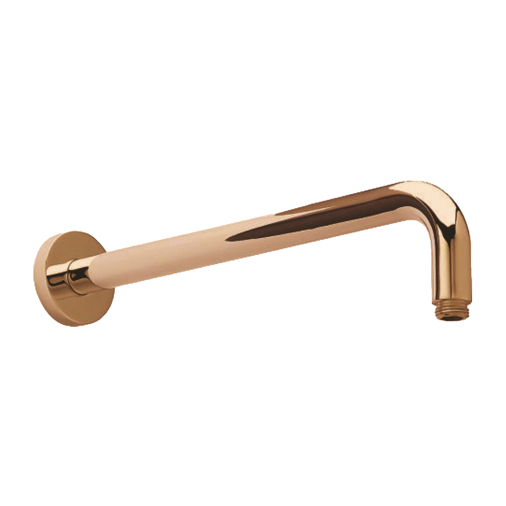 BC Designs Victrion Straight Wall Shower Arm copper