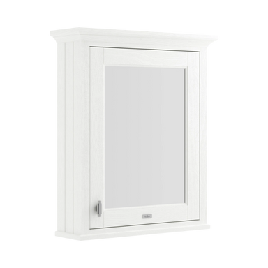 BC Designs Victrion Wall Hung Mirror Cabinet 750x650mm nimbus white