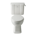 BC Designs Victrion WC, Luxury Closed Coupled Toilet white